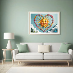 Diamond Painting - Hart van zonneschijn