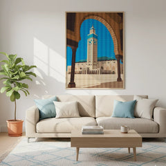 Diamond Painting - Hassan II-Moskee