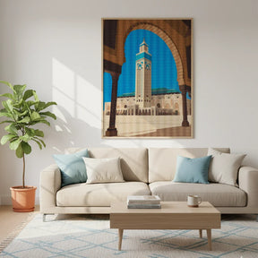 Diamond Painting - Hassan II-Moskee