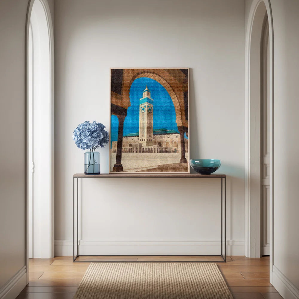 Diamond Painting - Hassan II-Moskee