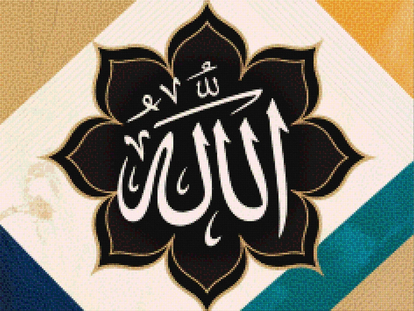 Diamond Painting - Heilige Kalligrafie