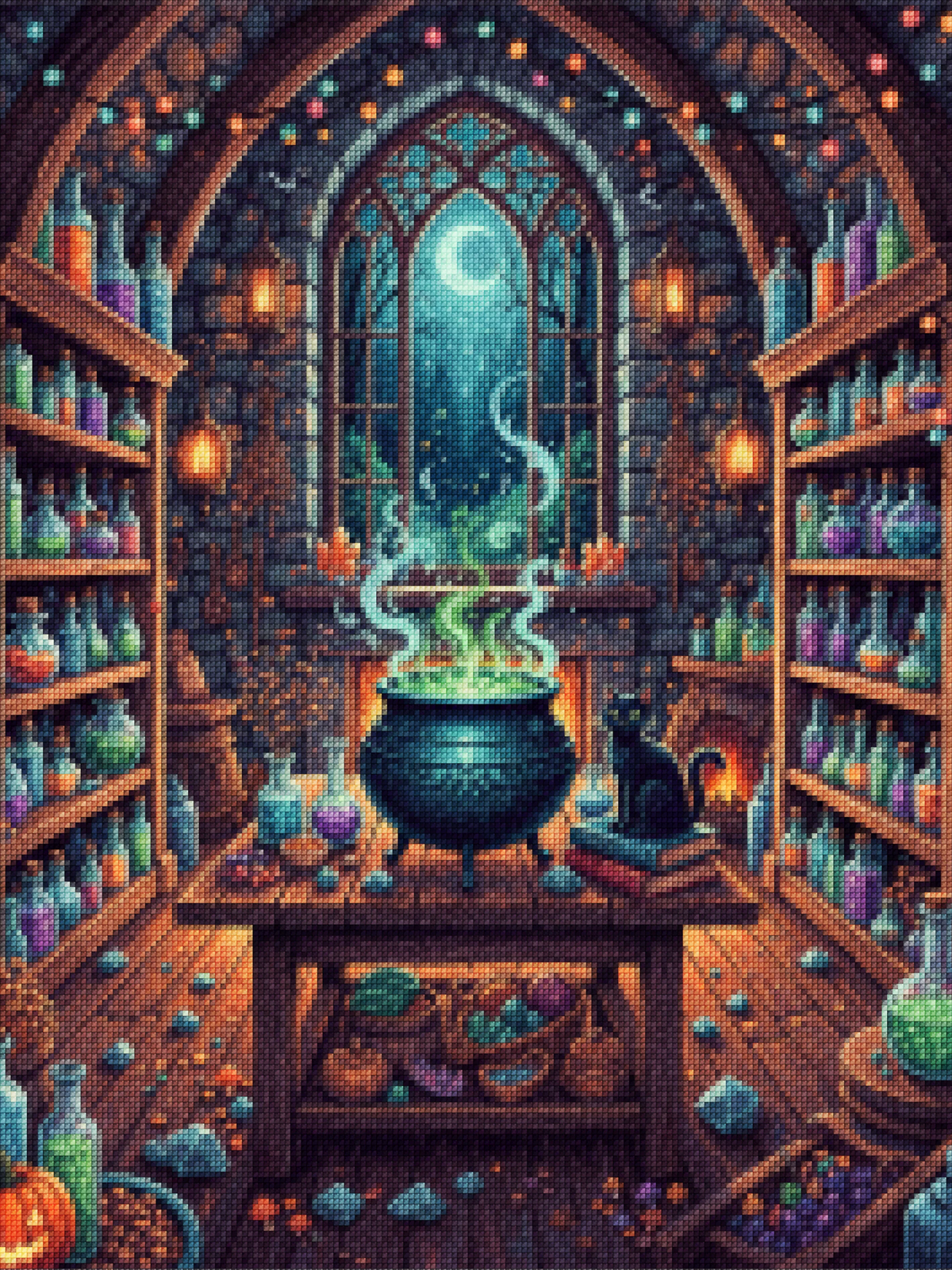 Diamond Painting - Heksenketelkamer