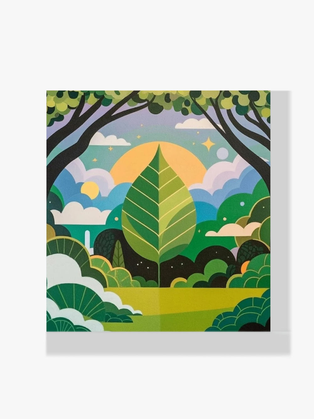 Mini Diamond Painting - Hemelblad