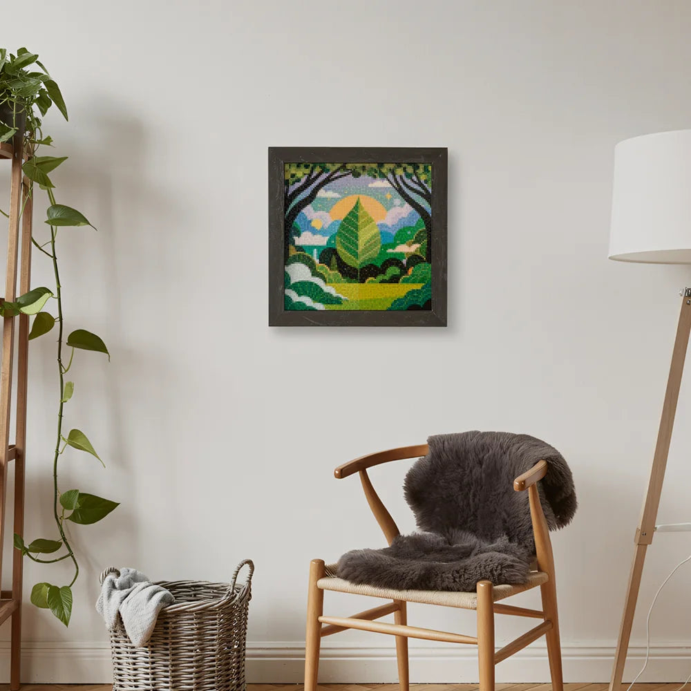 Mini Diamond Painting - Hemelblad