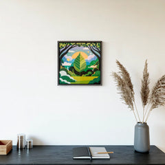 Mini Diamond Painting - Hemelblad
