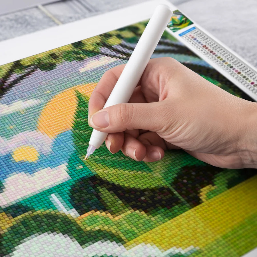 Mini Diamond Painting - Hemelblad