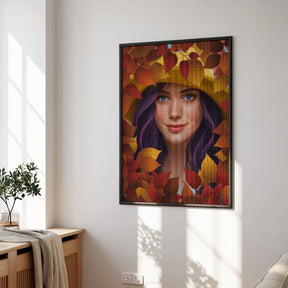 Diamond Painting - Herfstelegantie - Bloemenvrouwen