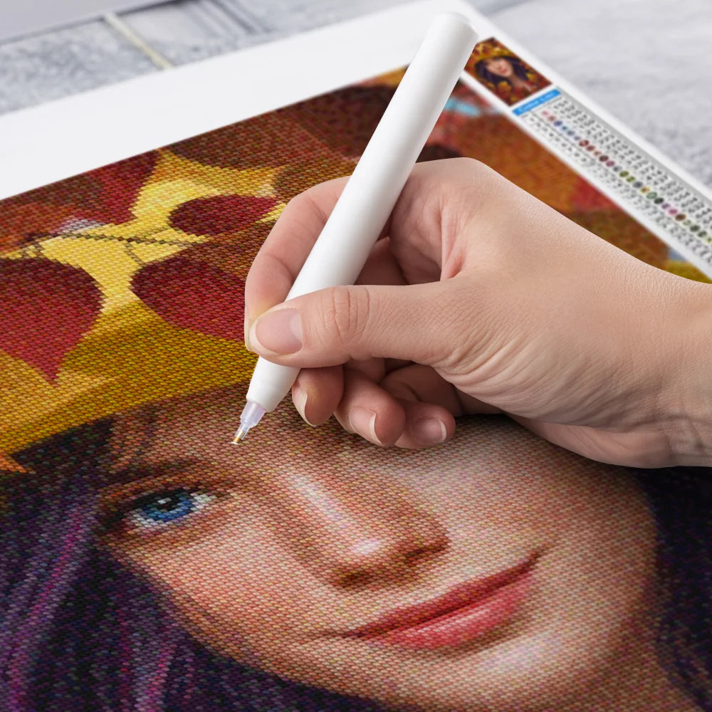 Diamond Painting - Herfstelegantie - Bloemenvrouwen