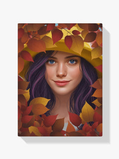Diamond Painting - Herfstelegantie - Bloemenvrouwen