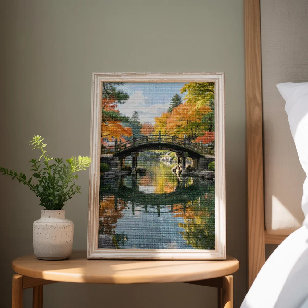Diamond Painting - Herfstreflecties
