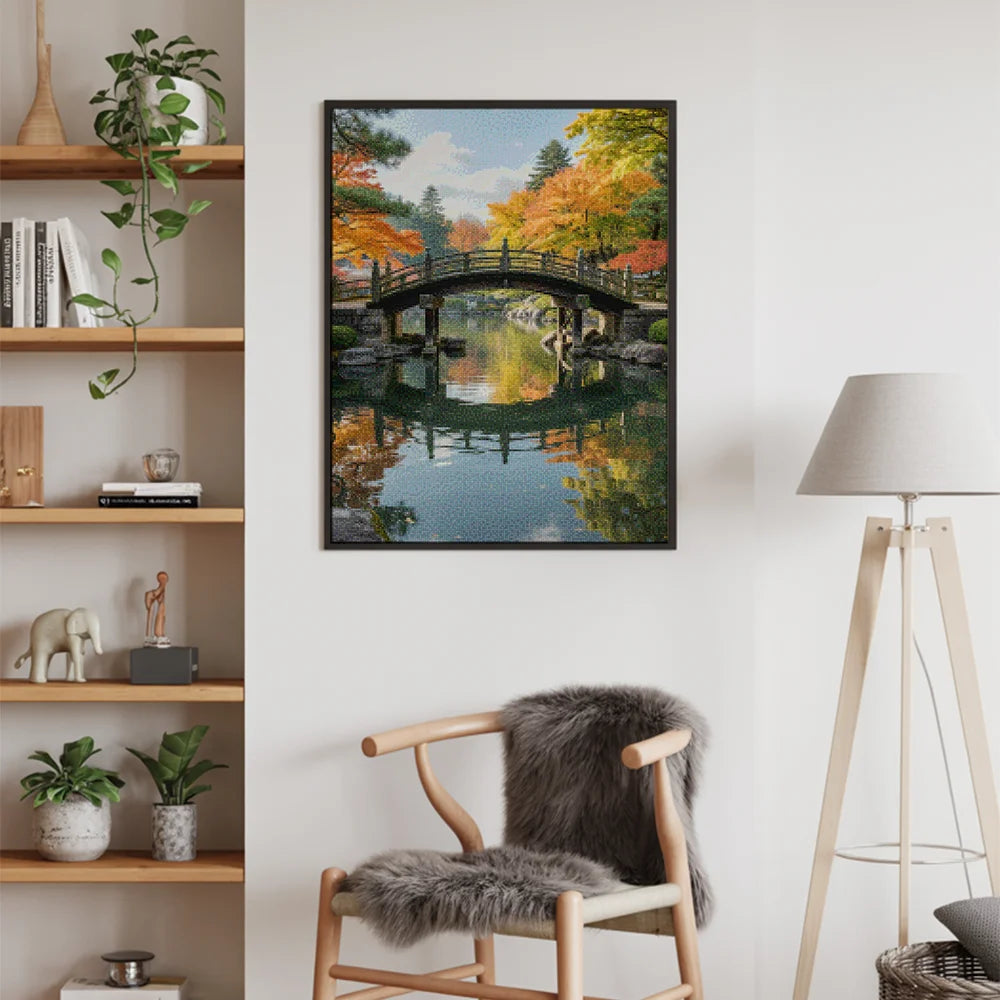 Diamond Painting - Herfstreflecties