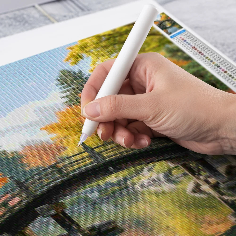 Diamond Painting - Herfstreflecties