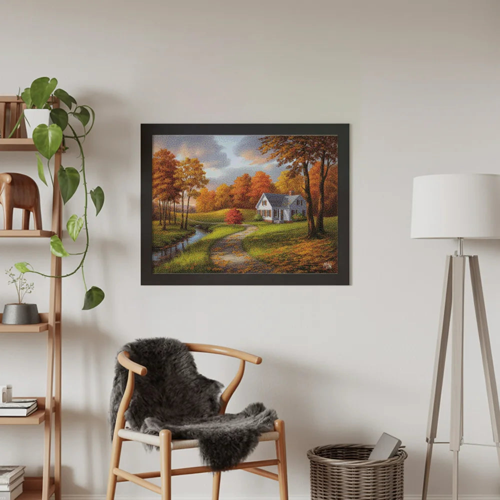 Diamond Painting - Herfstretraite