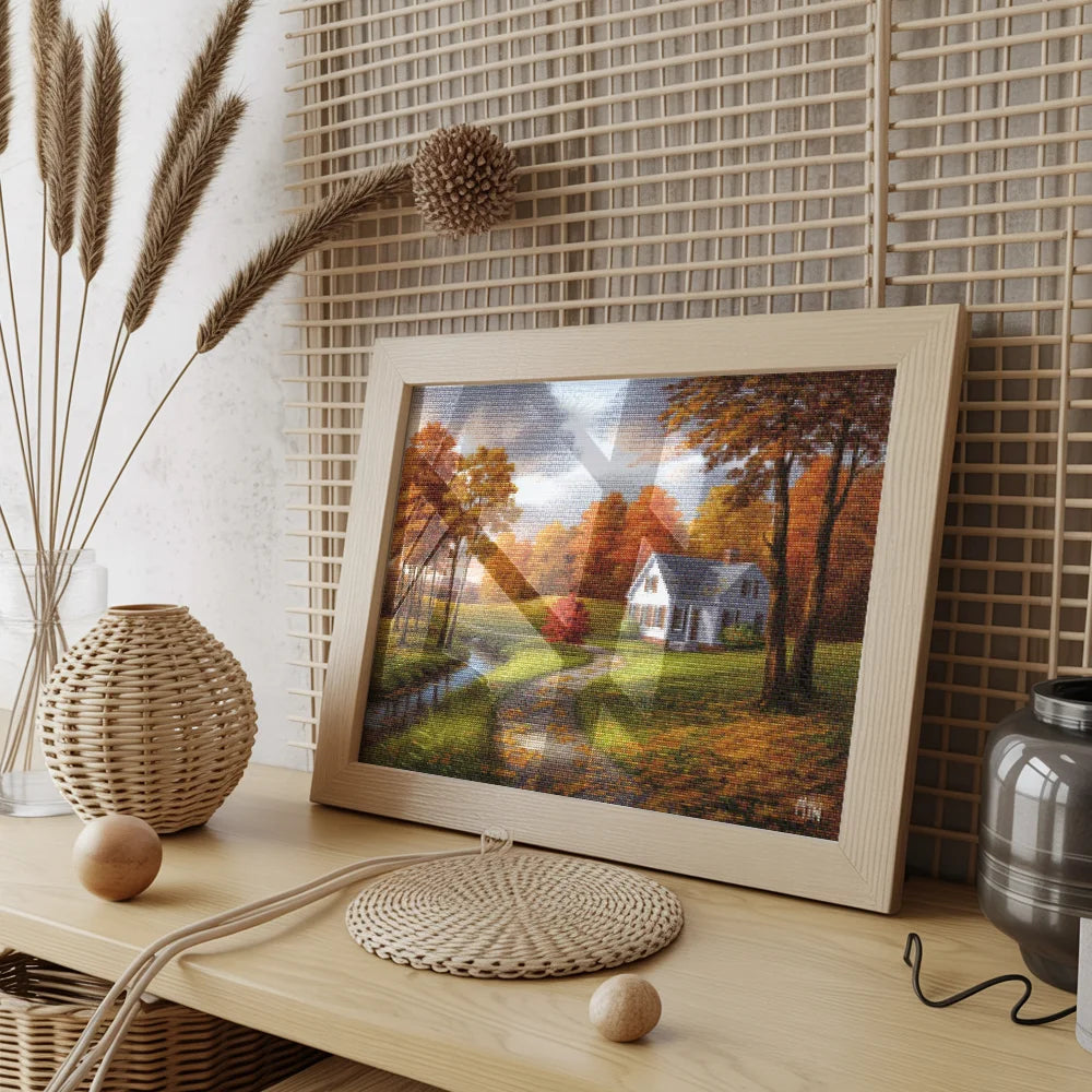 Diamond Painting - Herfstretraite