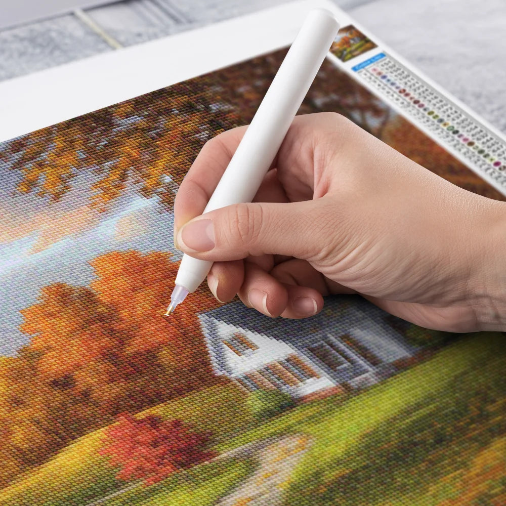 Diamond Painting - Herfstretraite