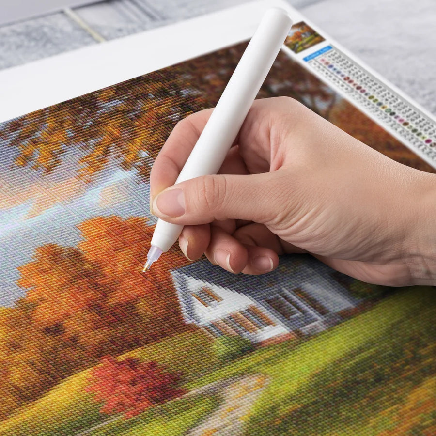 Diamond Painting - Herfstretraite