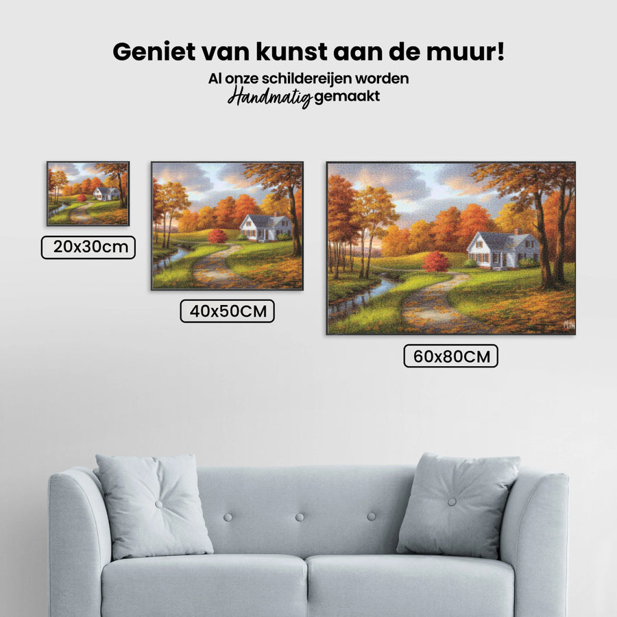 Diamond Painting - Herfstretraite