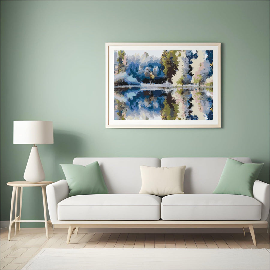 Diamond Painting - Herten in het bos - SEOS®