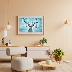 Diamond Painting - Het besneeuwde rendier - SEOS®