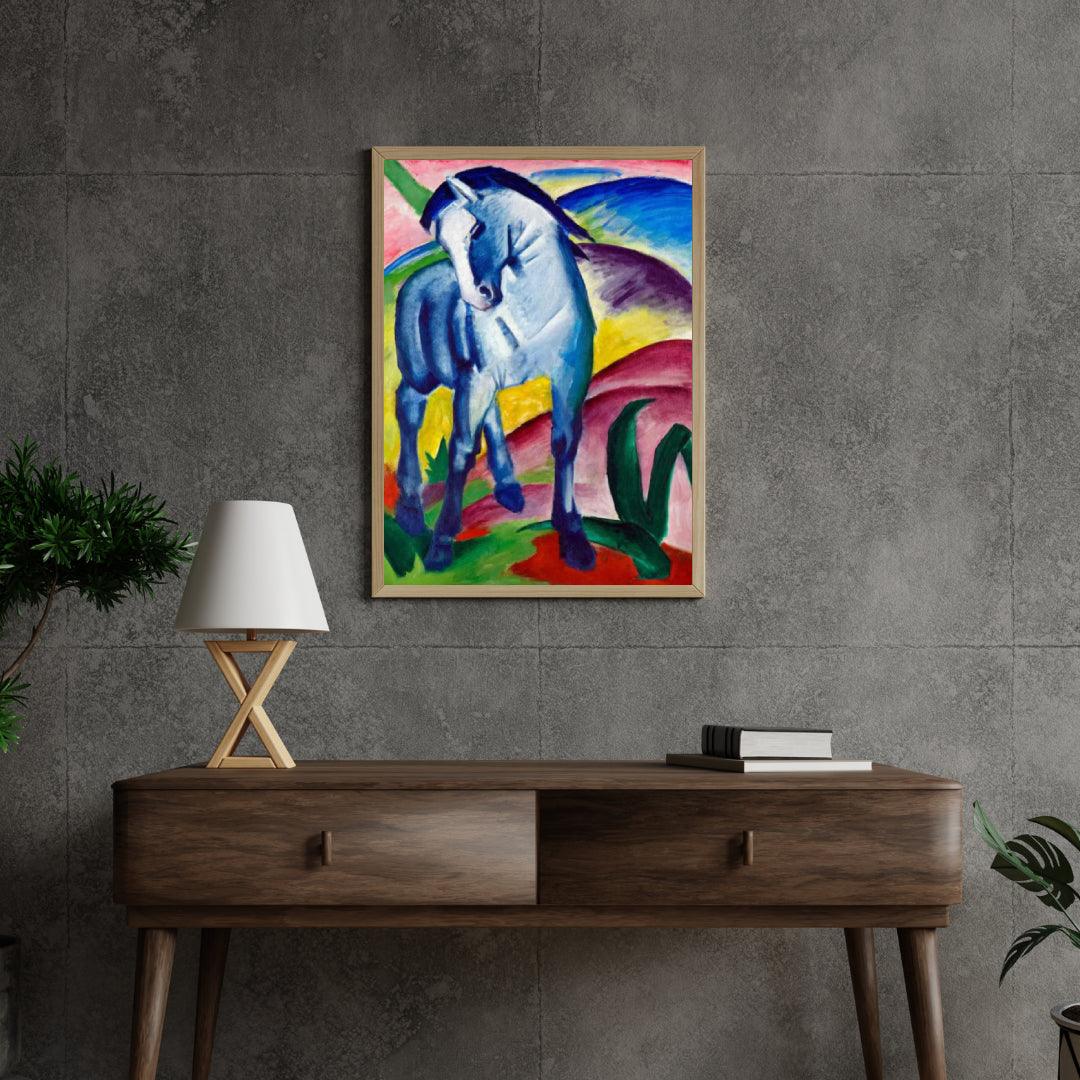 Diamond Painting - Het blauwe paard I Schilderij van Franz Marc
