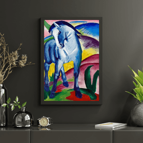 Diamond Painting - Het blauwe paard I Schilderij van Franz Marc