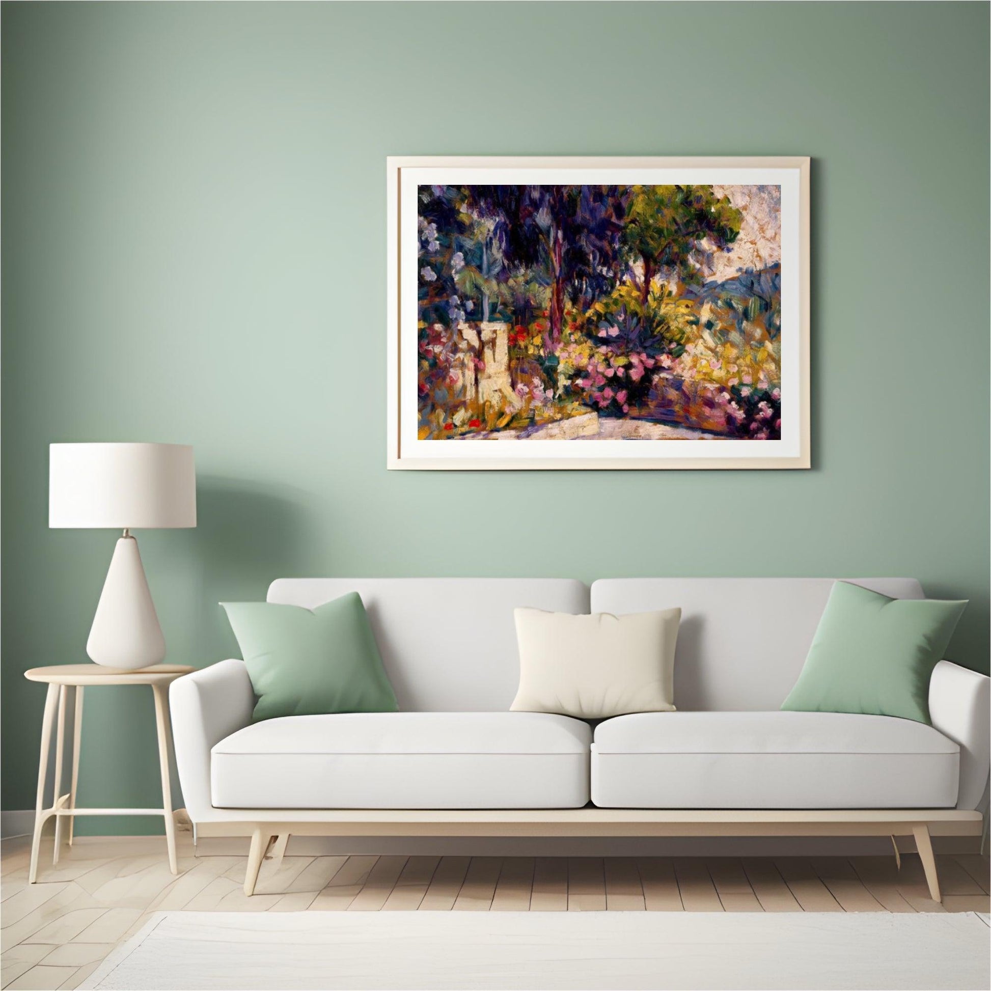 Diamond Painting - Het bloemrijke terras - SEOS Shop ®