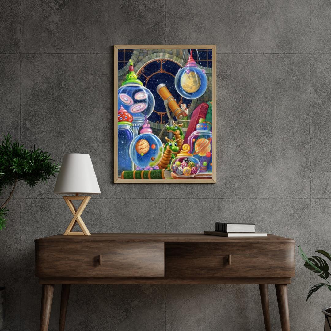 Diamond Painting - Het heelal in een pot
