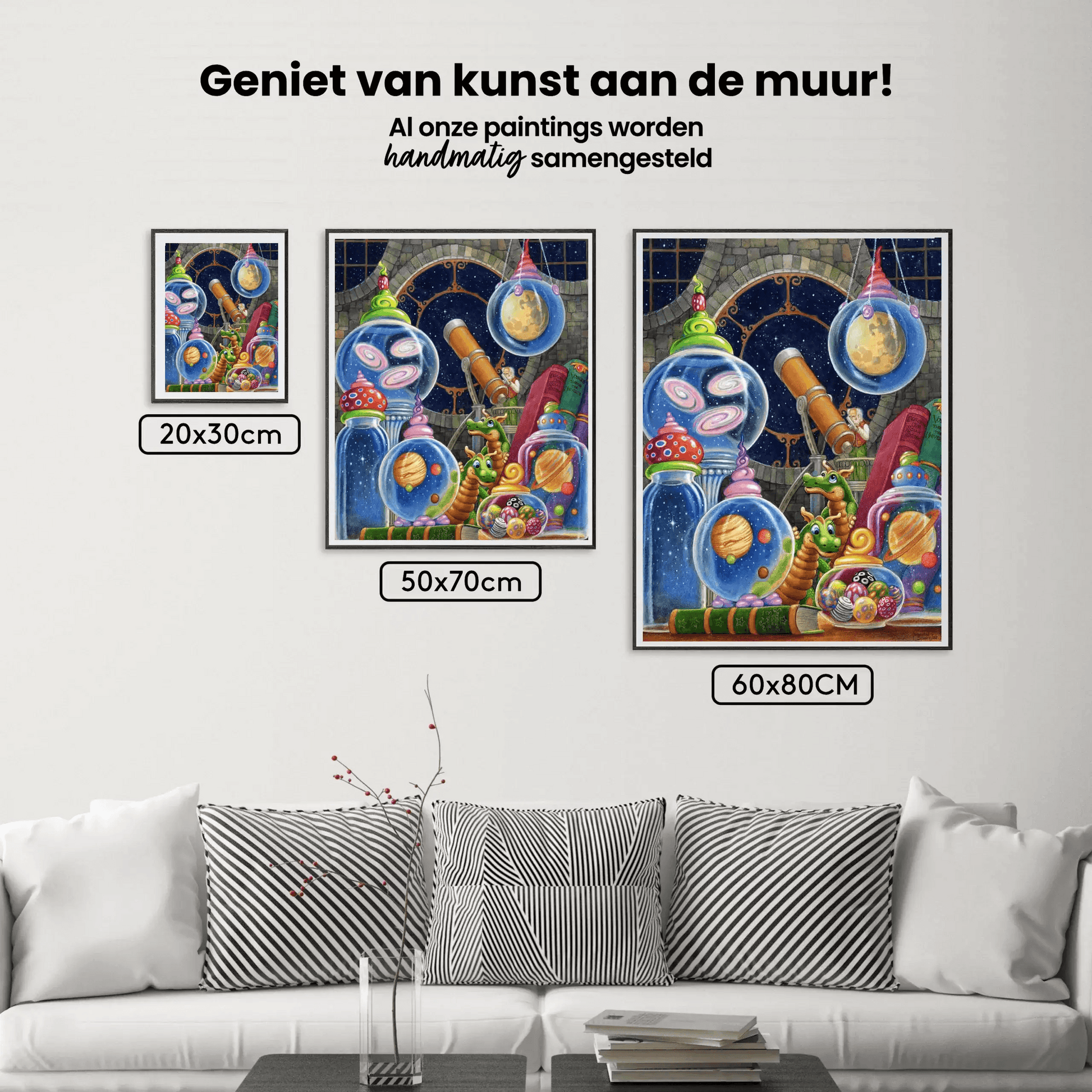 Diamond Painting - Het heelal in een pot