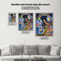 Diamond Painting - Het heelal in een pot