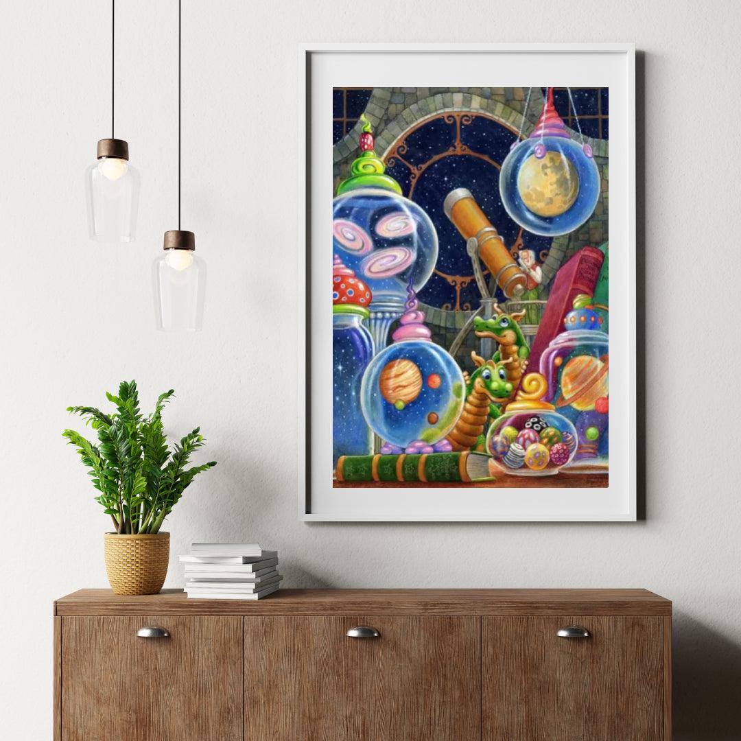 Diamond Painting - Het heelal in een pot