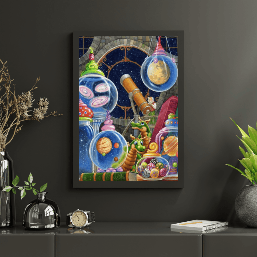 Diamond Painting - Het heelal in een pot