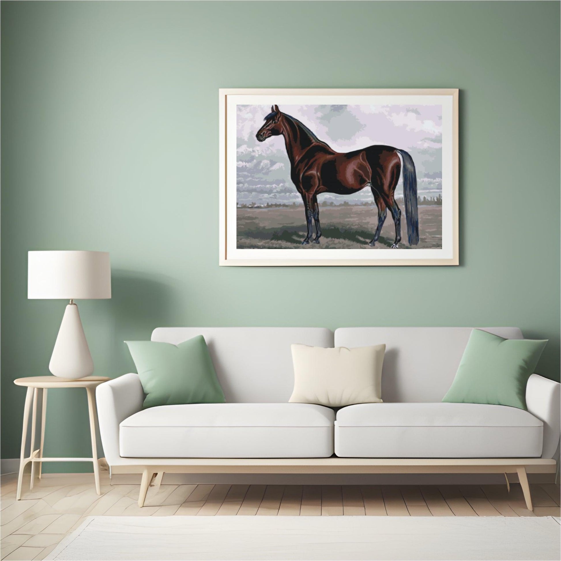 Diamond Painting - Het majestueuze paard - SEOS®