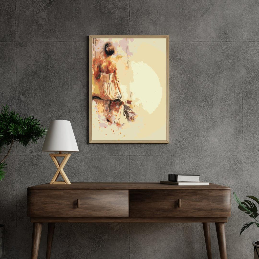 Diamond Painting - Het meisje op de schommel - SEOS Shop ®