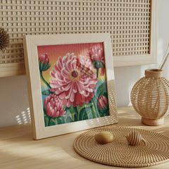 Mini Diamond Painting - Hittegolf bloei
