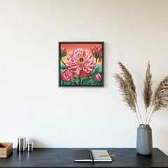 Mini Diamond Painting - Hittegolf bloei