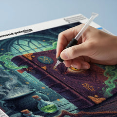 Diamond Painting - Hocus Pocus Spreukenboek