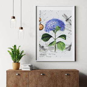 Diamond Painting - Hortensia’s en libellen - SEOS®