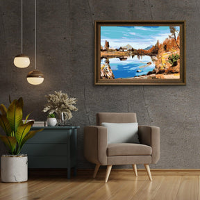 Diamond Painting - Huisje aan het meer - SEOS Shop ®