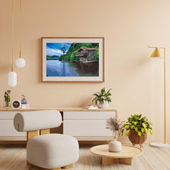 Diamond Painting - Huisje aan het meer - SEOS Shop ®