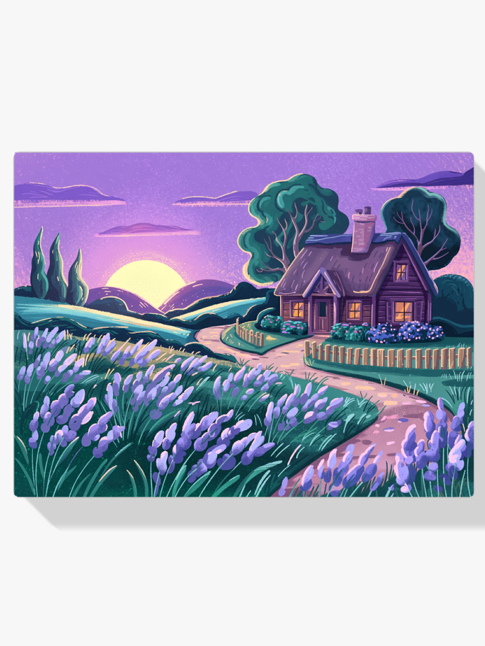 Diamond Painting - Huisje van stille dromen