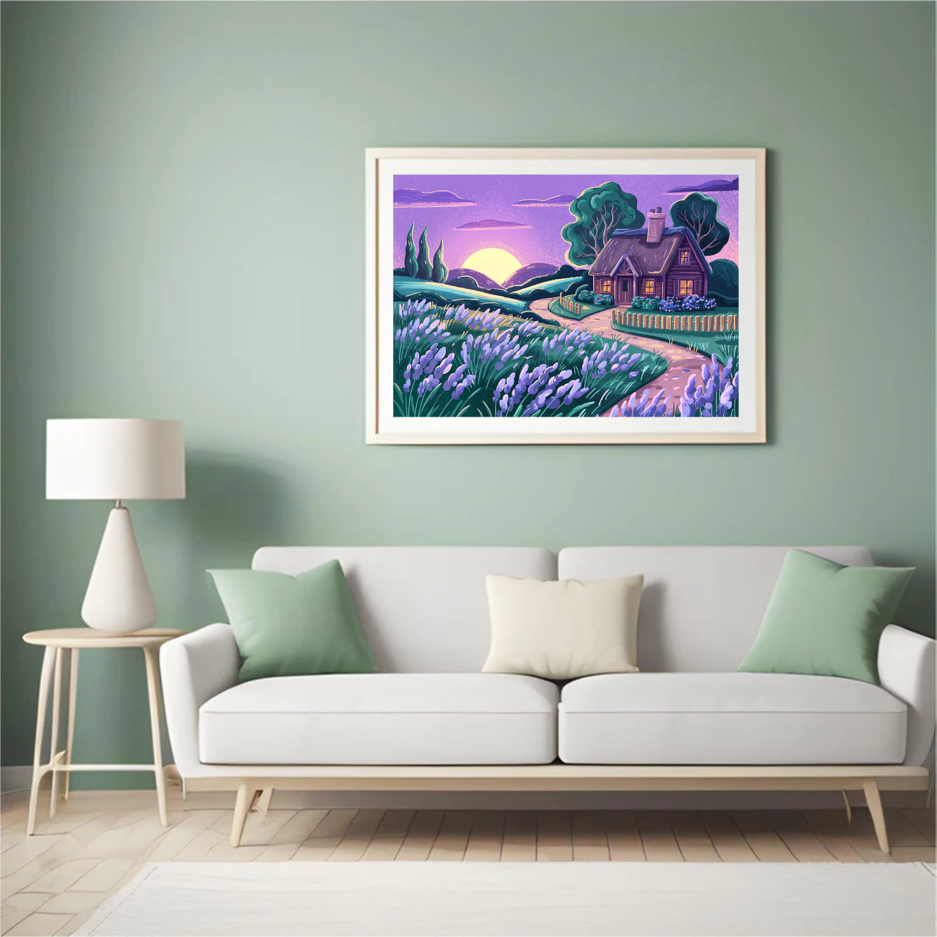 Diamond Painting - Huisje van stille dromen