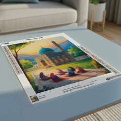 Diamond Painting - Iftar in de Moskee
