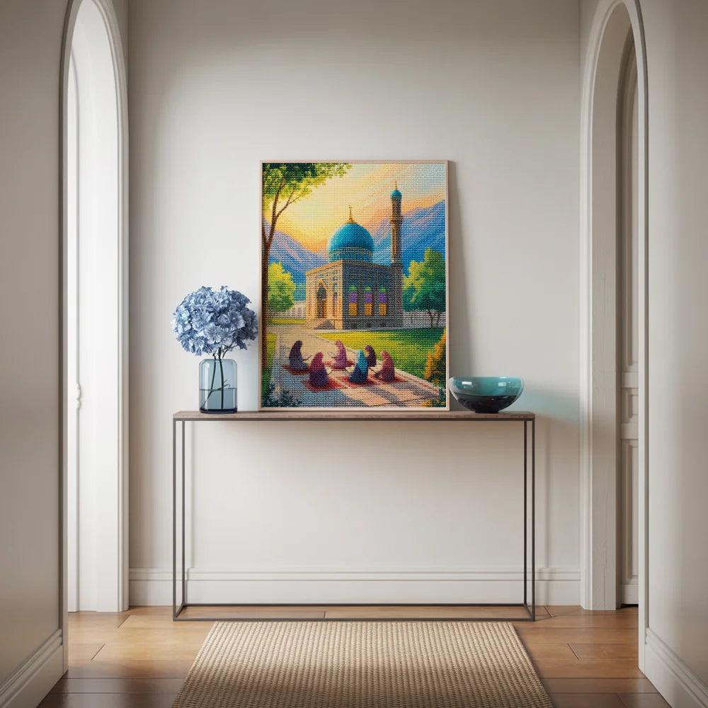 Diamond Painting - Iftar in de Moskee