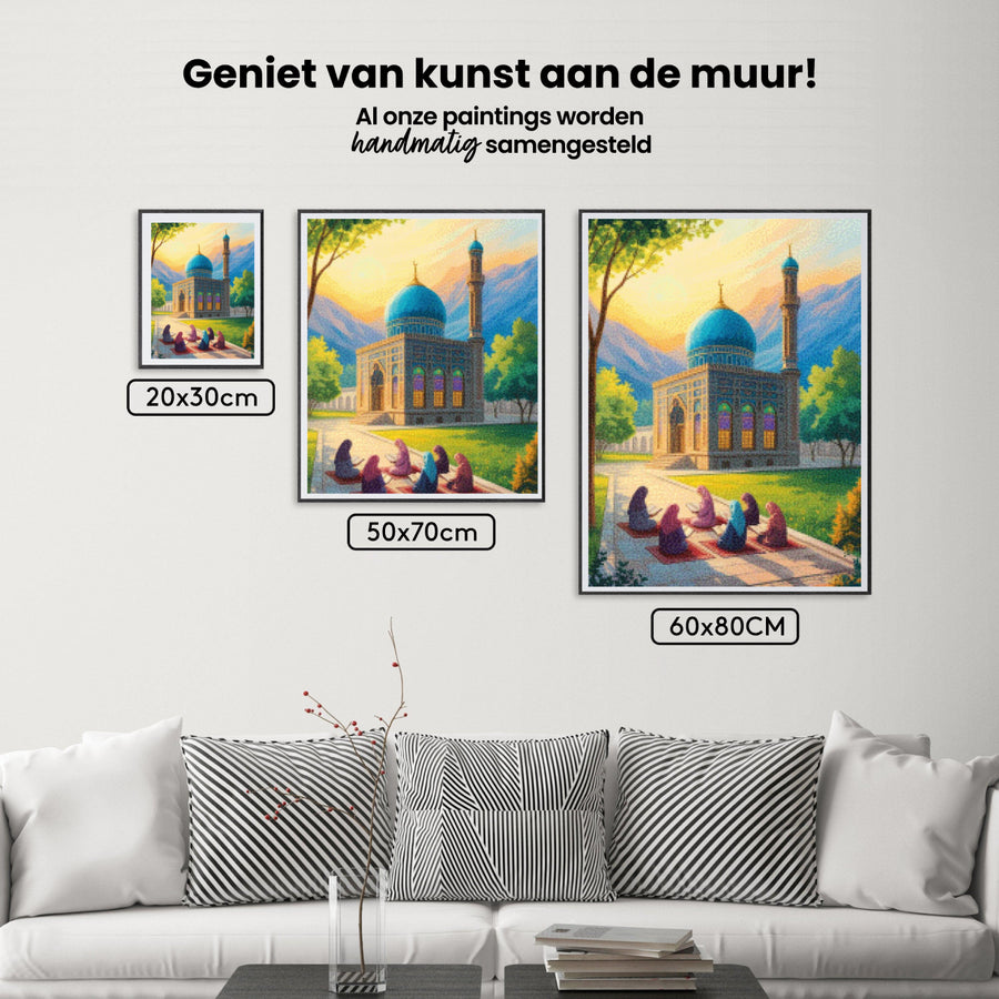 Diamond Painting - Iftar in de Moskee