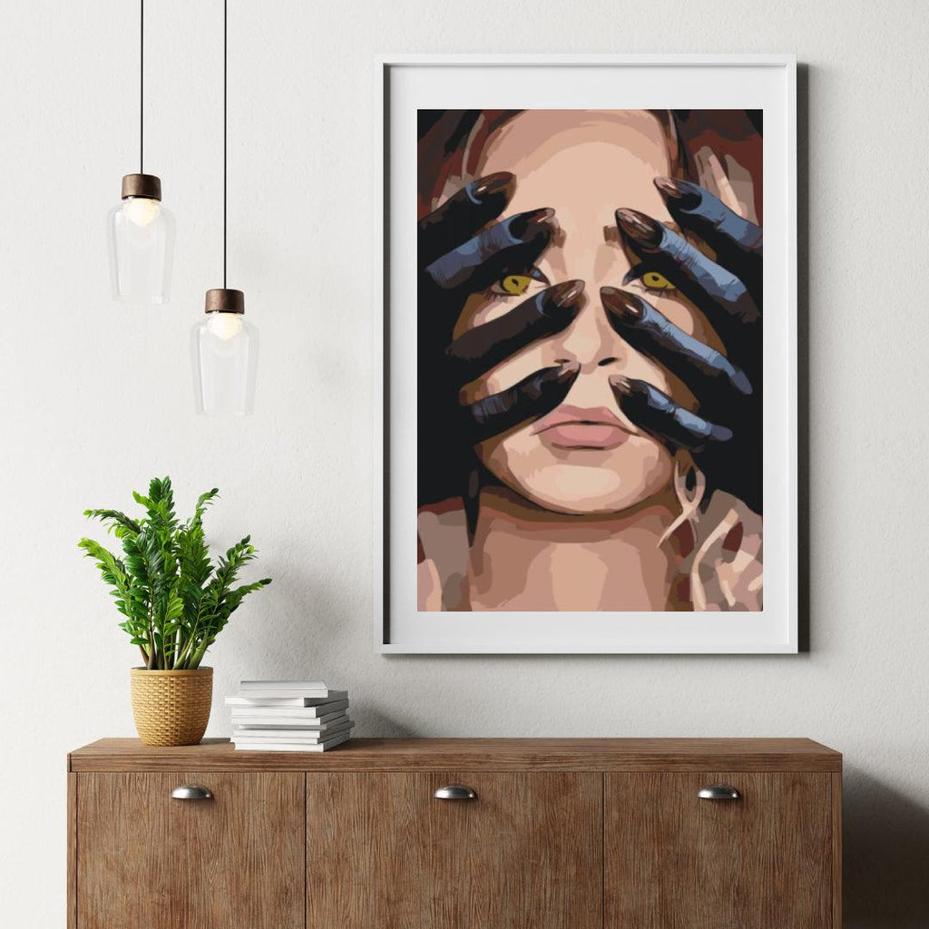 Diamond Painting - In de handen van de duivel - SEOS Shop ®