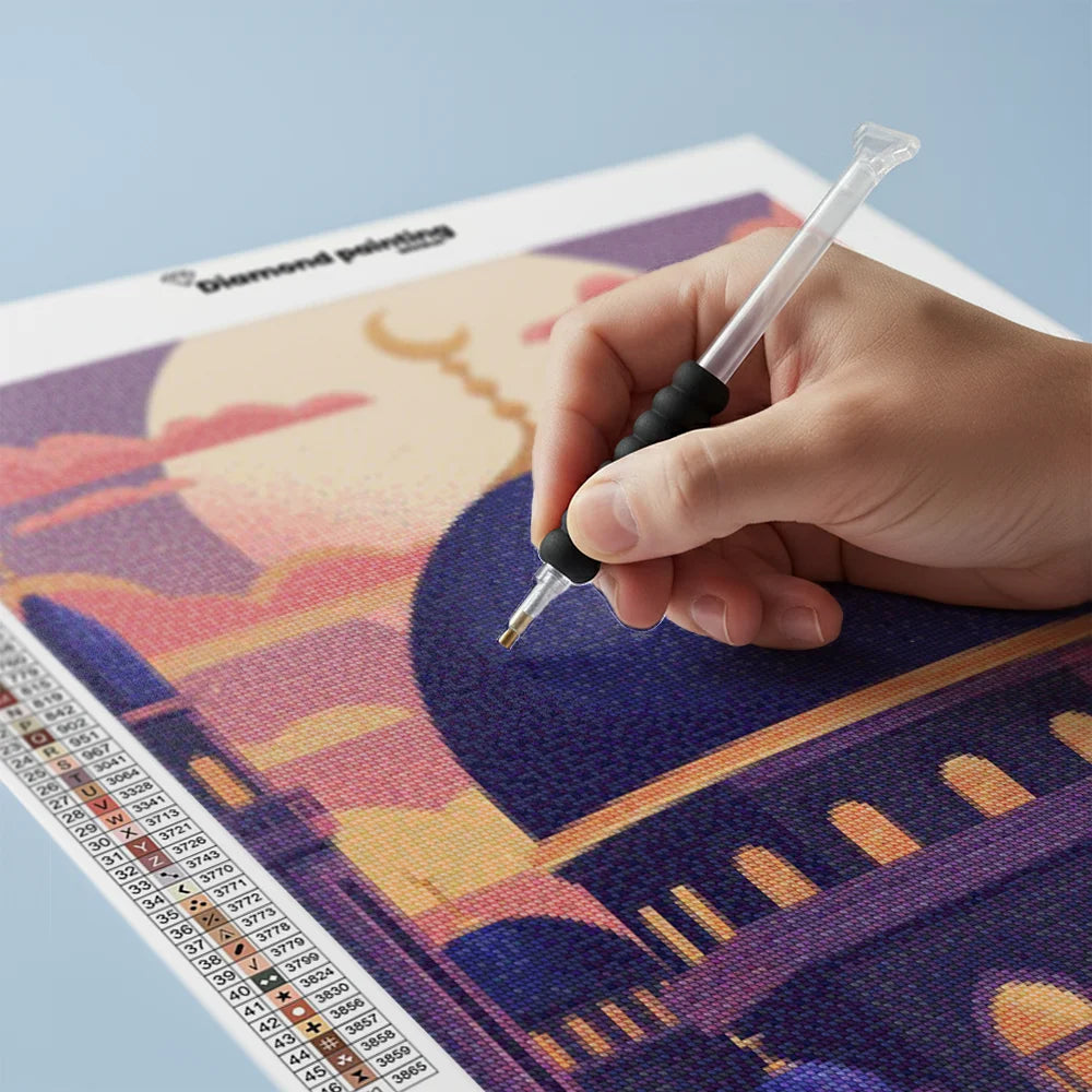 Diamond Painting - Islamitische Zonsondergang