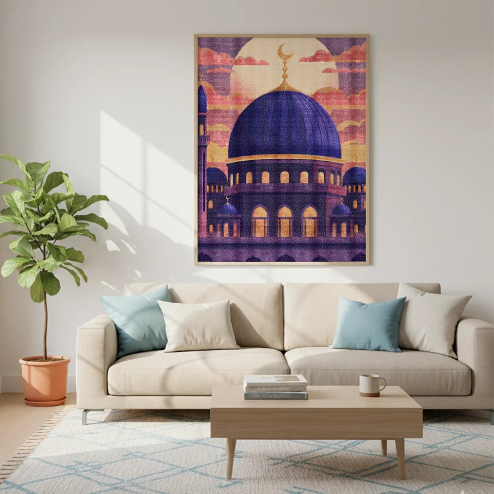Diamond Painting - Islamitische Zonsondergang