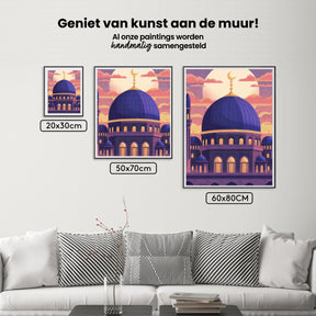 Diamond Painting - Islamitische Zonsondergang