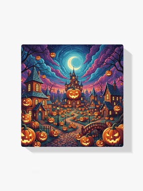 Diamond Painting - Jack-O'-Lantaarn Dorp