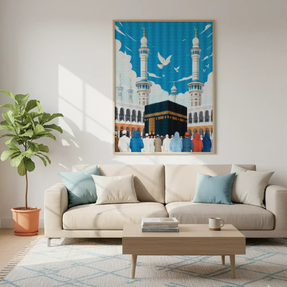 Diamond Painting - Kaaba Sereniteit